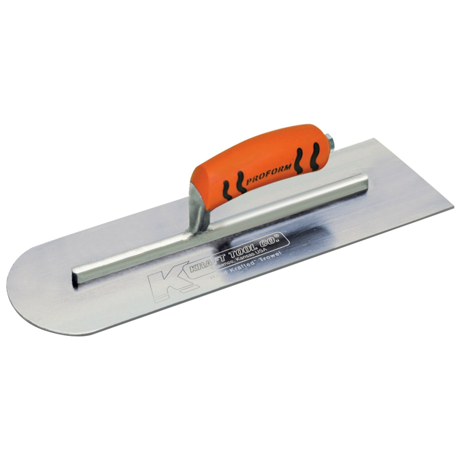 Marshalltown Concrete Rounded Finishing Trowel - 18 X 3 Inch Steel Handle For Smoothing & Finishing Concrete Surfaces - View #7