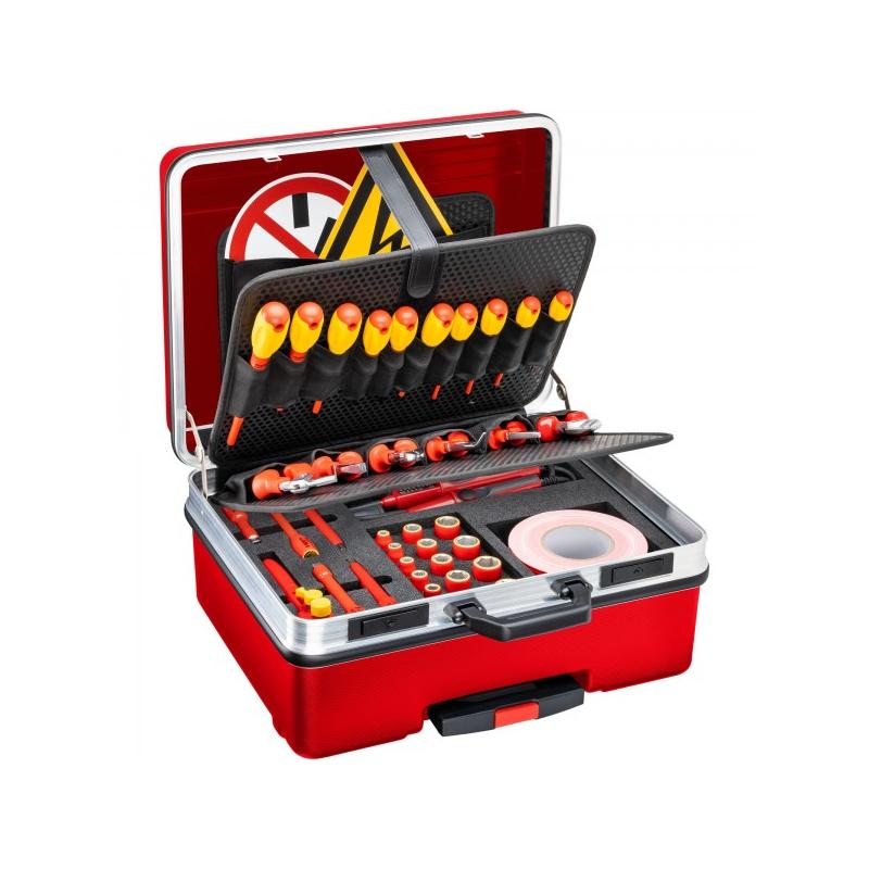 Hazet 150/52 Hybrid and Electric Vehicle High-voltage Tool Set, 52