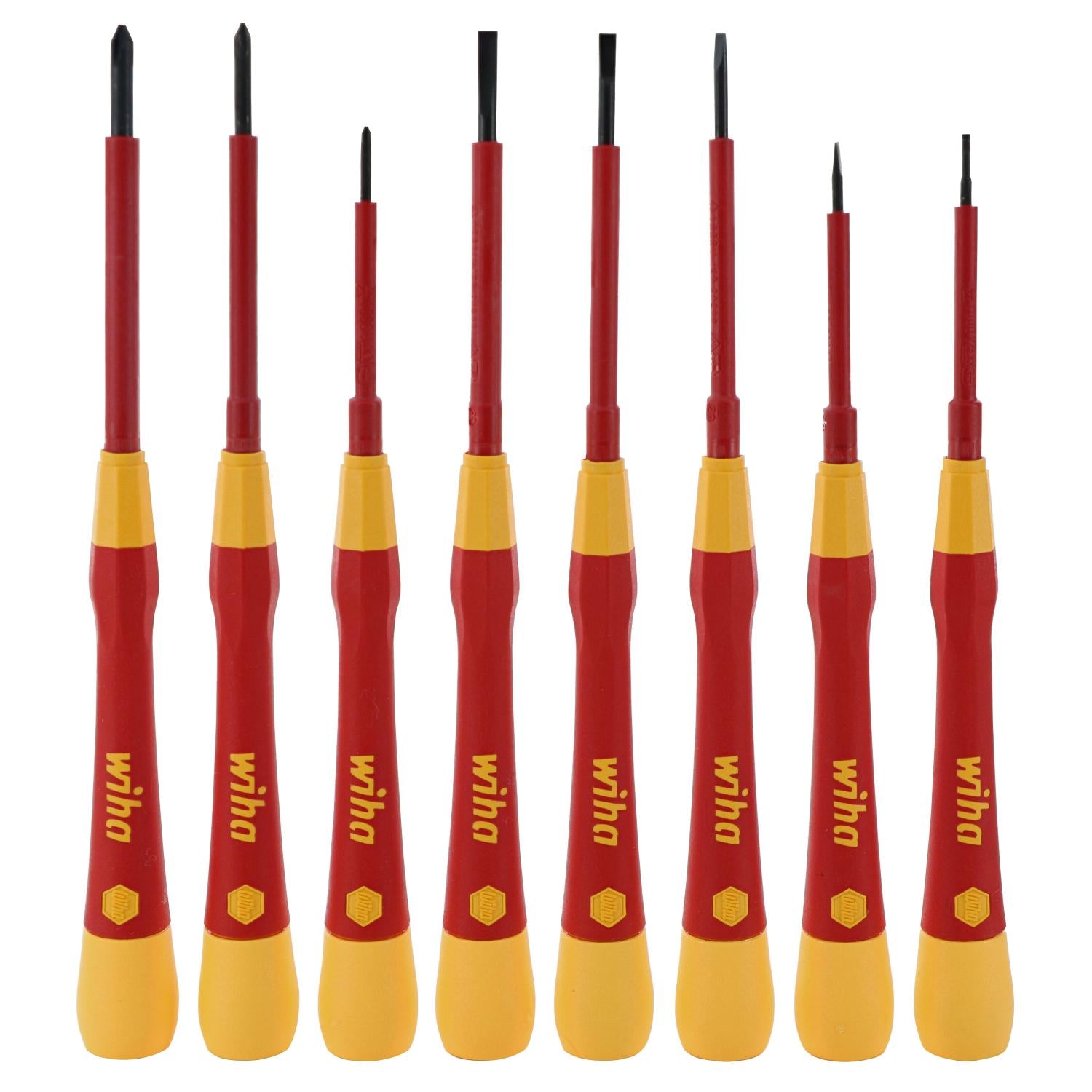 Wiha Tools 32088 Insulated PicoFinish Slotted/Phillips Screwdriver