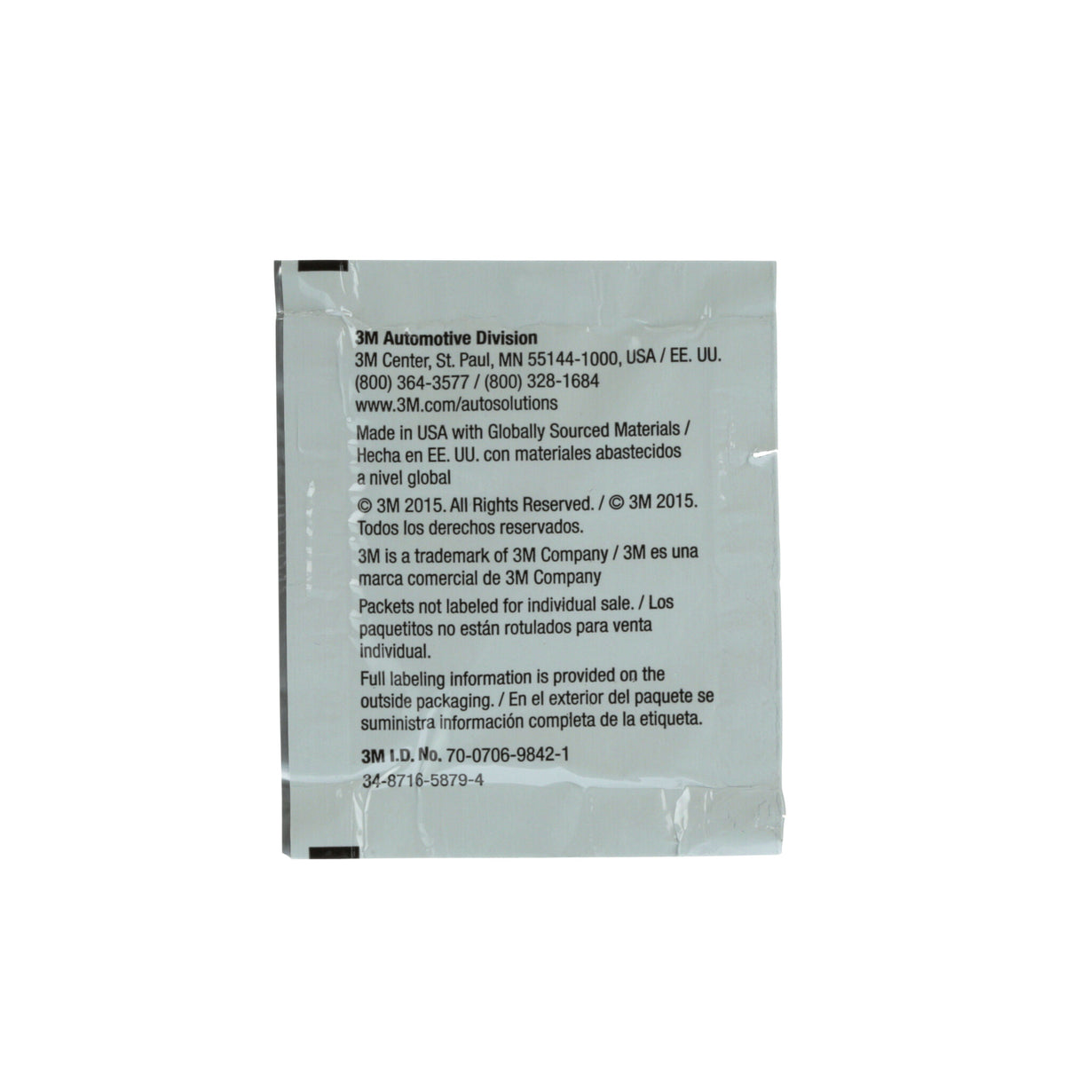 3M 4298 Adhesion Promoter Sponge Applicators - 5 Pack For Automotive Plastics & Rubber