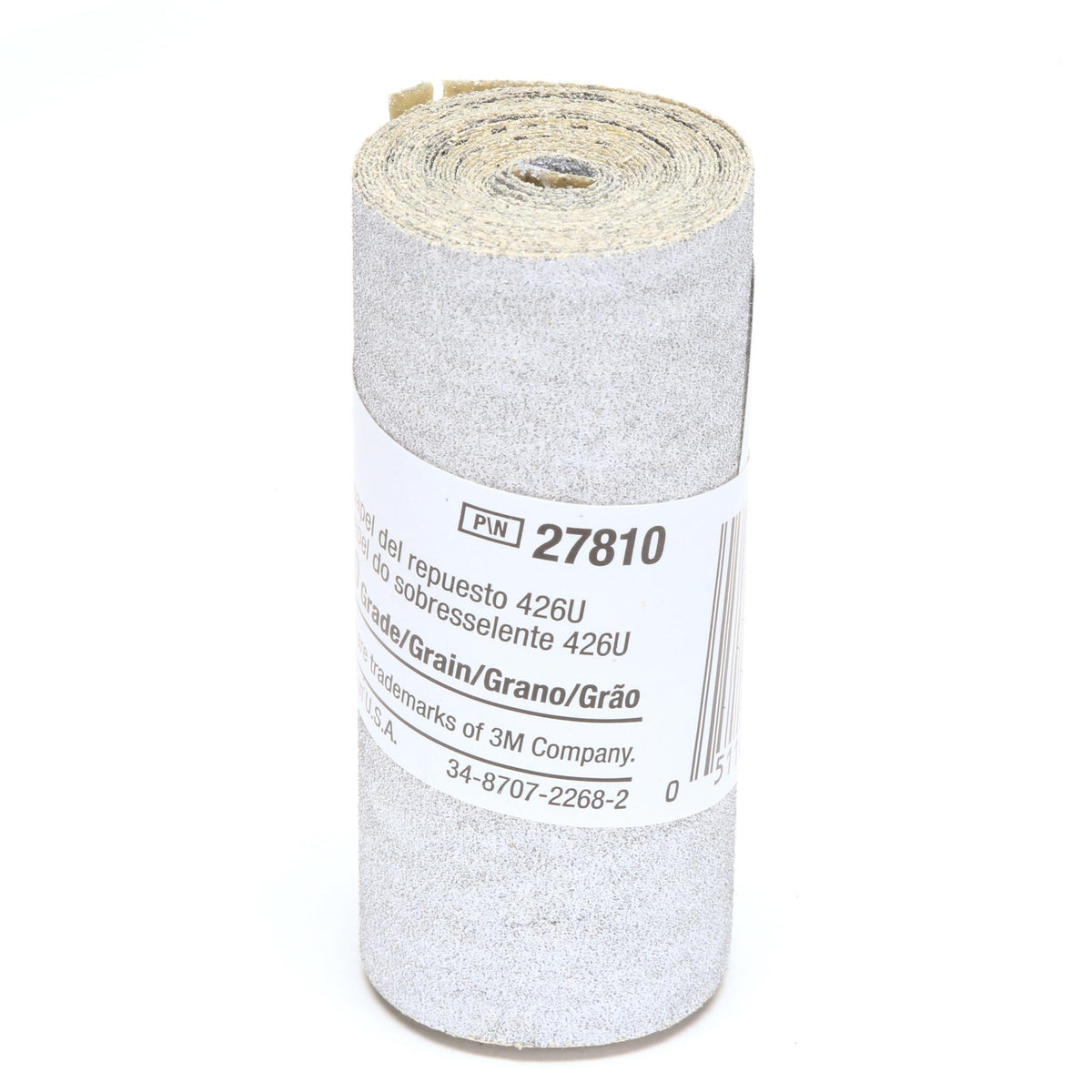 3M Cubitron Stikit Paper Roll 426U - 3-1/4 X 70 Inch 120 Grit Sandpaper Refill