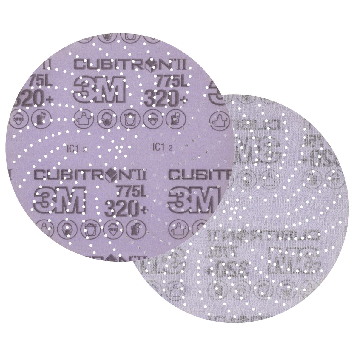 3M Xtract Cubitron II Gitternetz Schleifscheibe – 125 Mm, 120+, Klett, Ungelocht – 50 Scheiben Für Holz & Metall – Staubarmes Schleifen