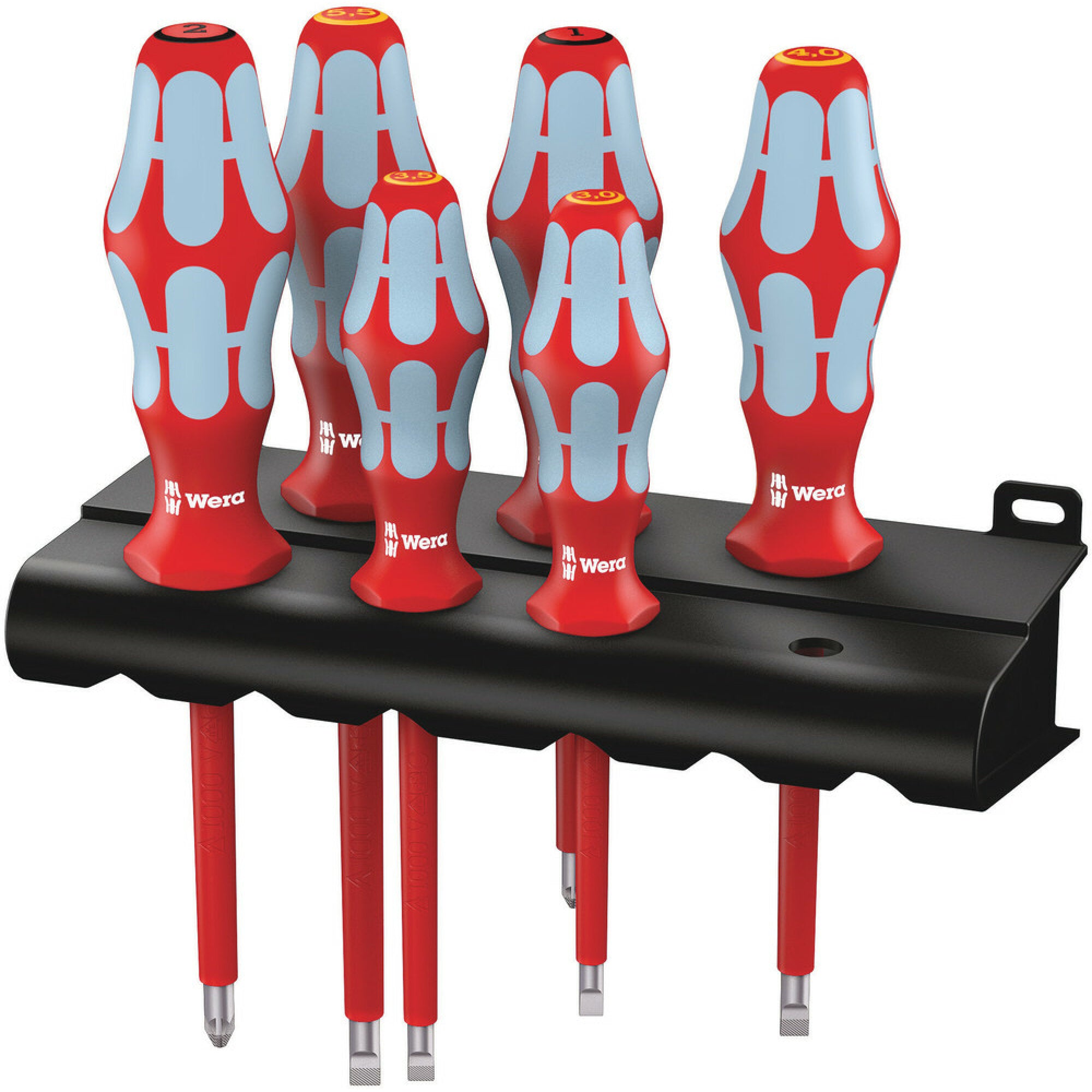 WERA 9783 Inlay met Pferd vijlen Set 1