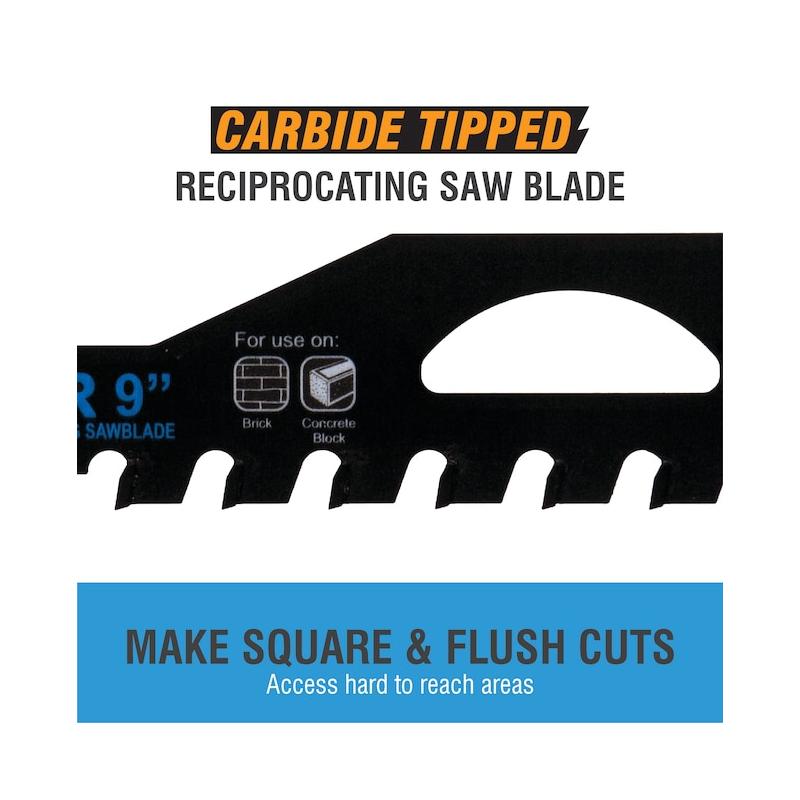 Spyder 200209 TCT Recip Blade Concrete Block Brick Masonry I –  Haus of Tools