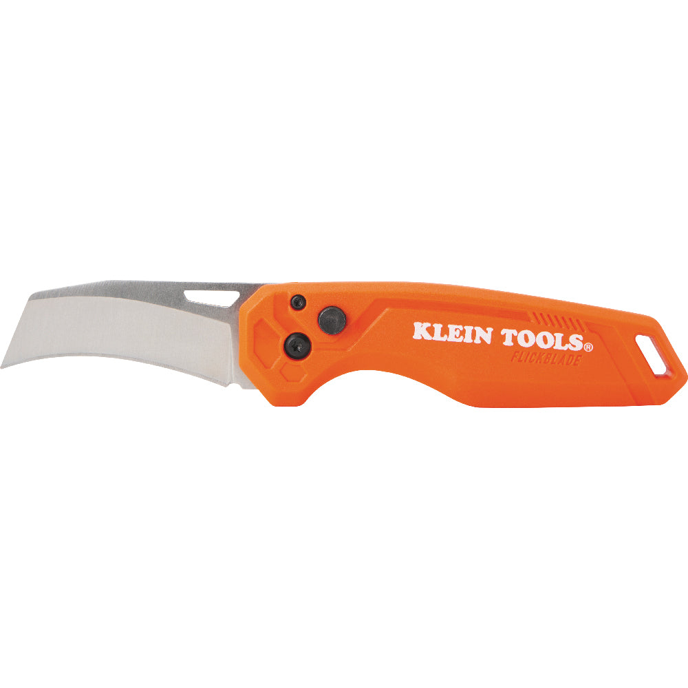 Klein Tools 44321 FLICKBLADE Hawkbill Folding Pocket Knife – Haus