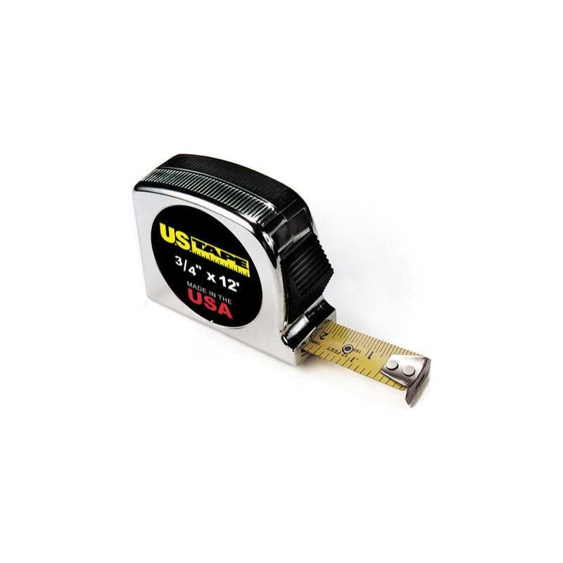 US Tape 56908 Classic Series Short Tapes 12 ft Tape Measures, 3/4 in B