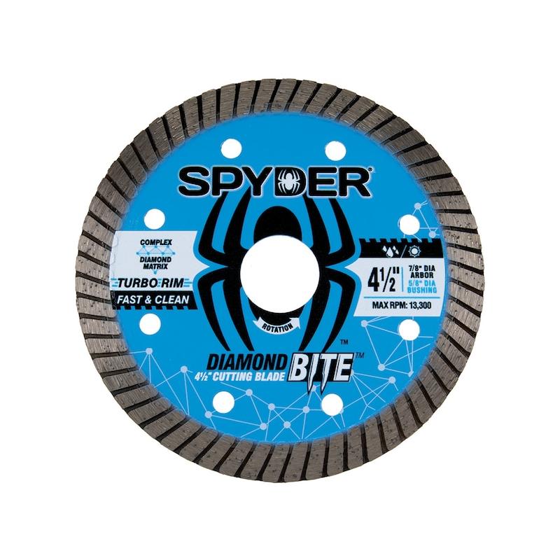 Spyder 14116 Spyder Masonry Cutting Wheel, Cont. Turbo, 4-1/2