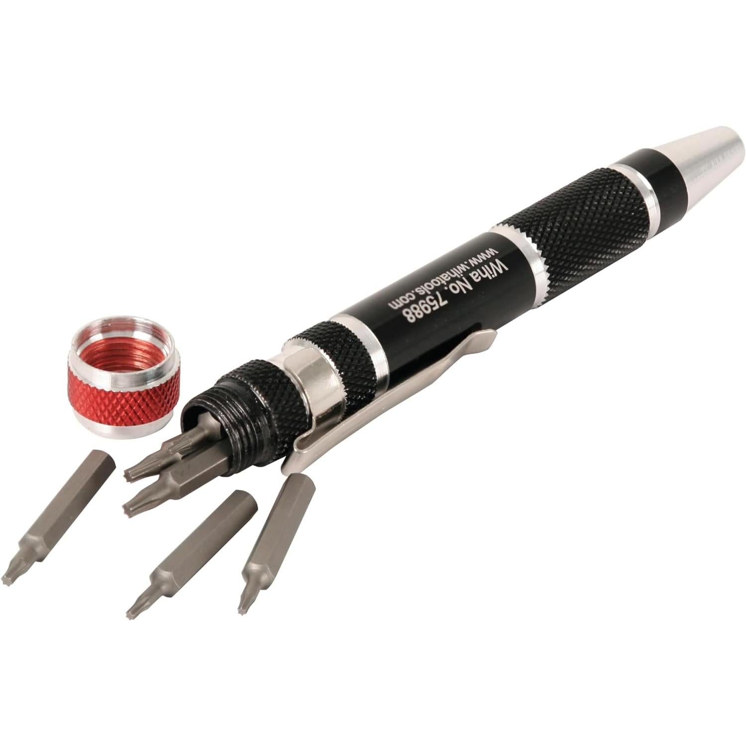 Wiha Tools 75985 7 Piece Pocket Clip Torx MicroBit Set – Haus of Tools