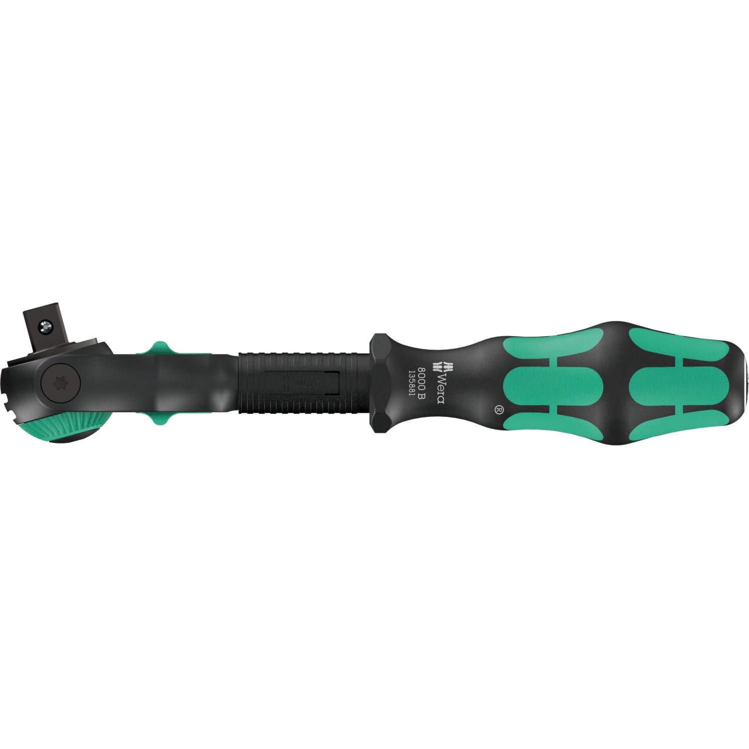 Wera 8000 B Black Edition Zyklop Speed Ratchet with 3/8