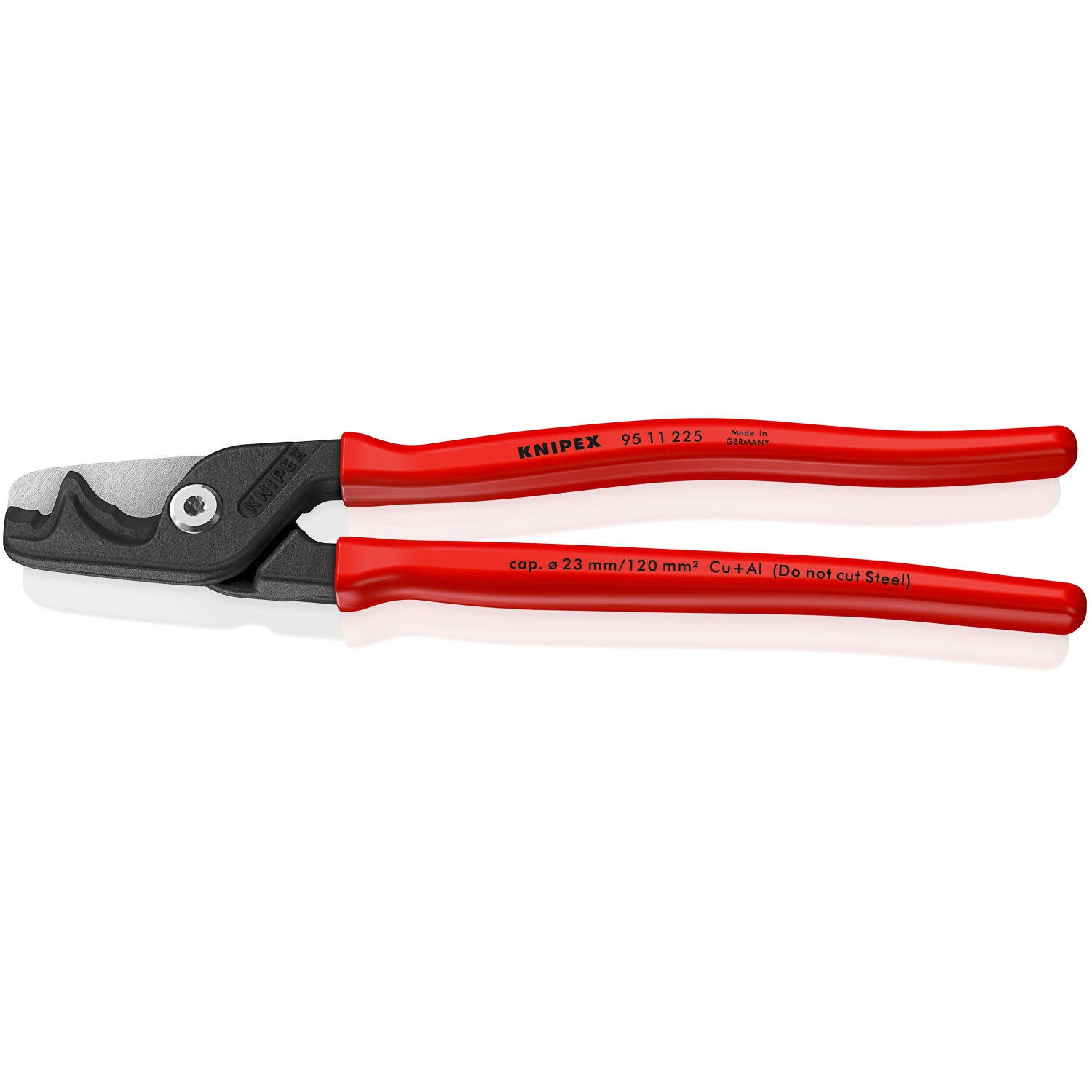 Knipex 95 11 225 SBA StepCut® XL Cable Shears, 9