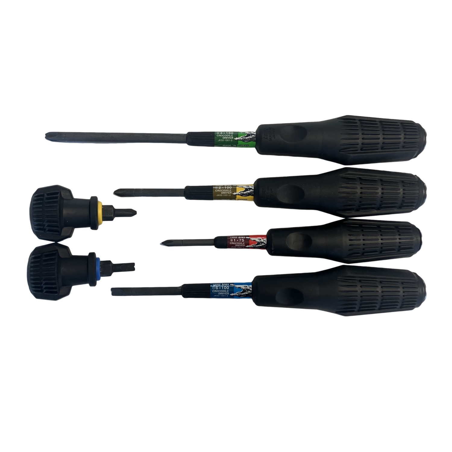 ANEX JK02-1001-S1 Crocodile Driver Set, 6 Pc. – Haus of Tools