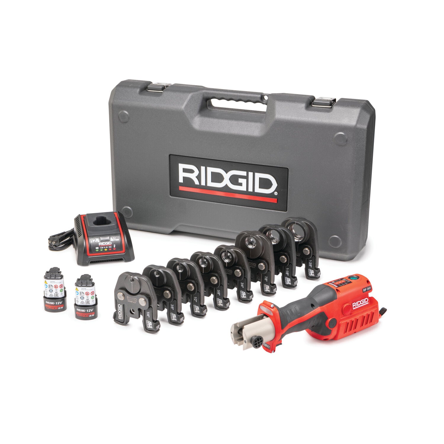 Ridgid 73688 RP 241 Press Tool + RLS Jaws Kit CASE ONLY – Haus of