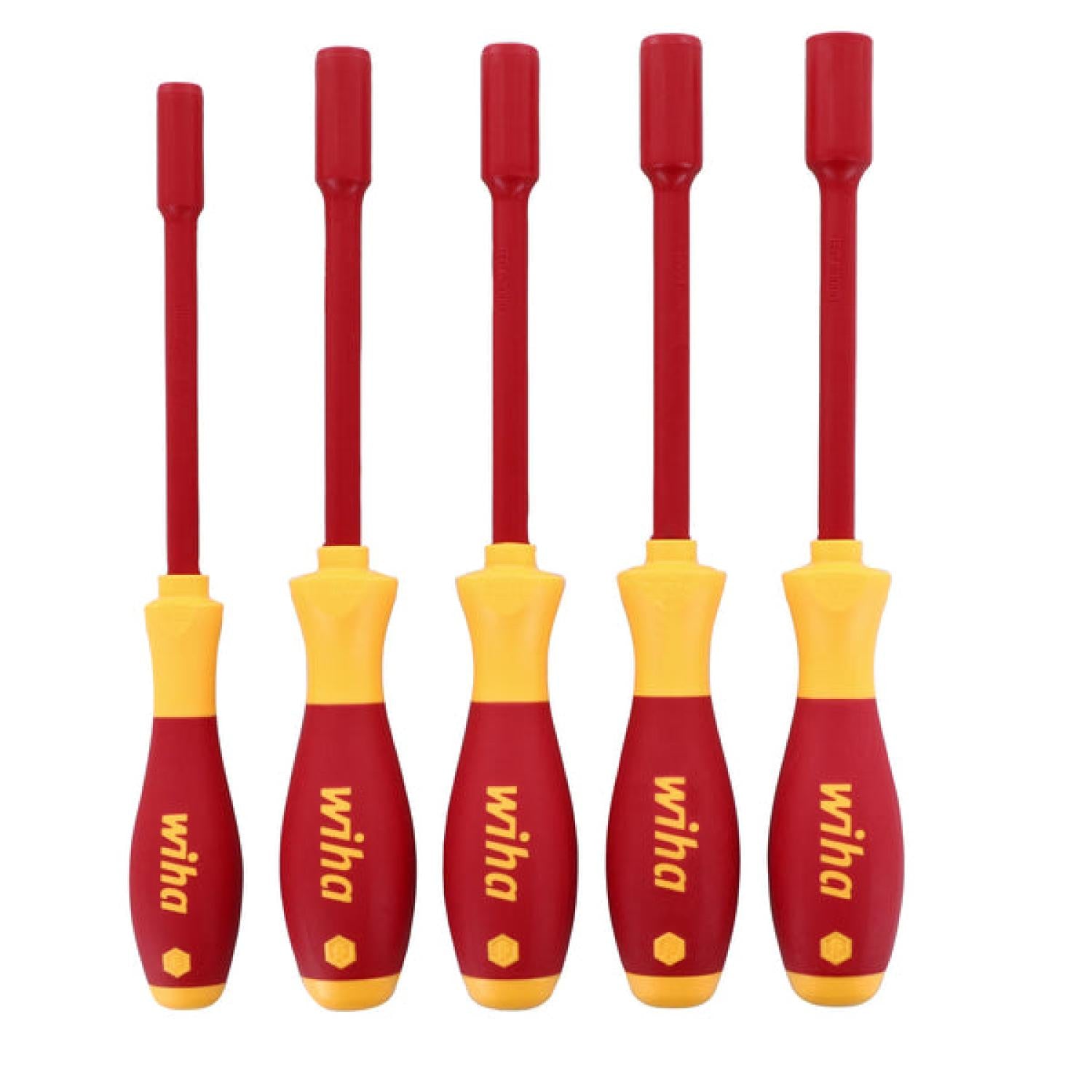 Wiha Tools 32291 Insulated Metric Nut Driver Set, 5 Pc. – Haus of Tools