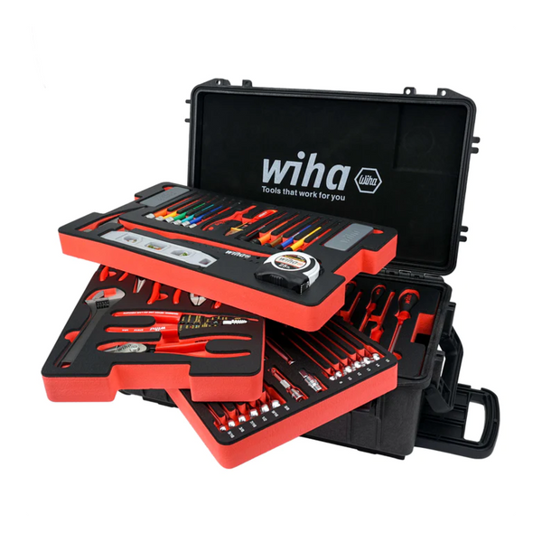 Wiha Tools 92100 Premium Mobile Tool Kit, 194 Pc.