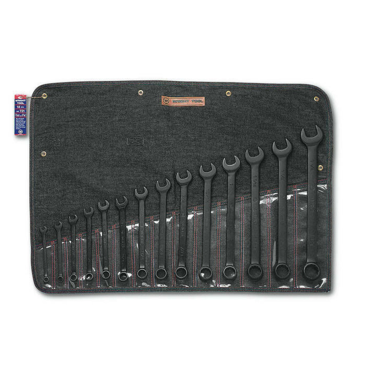 Wright Tool 721 Black 12 Pt. Combination Wrench Set 14 Piece – Haus of ...