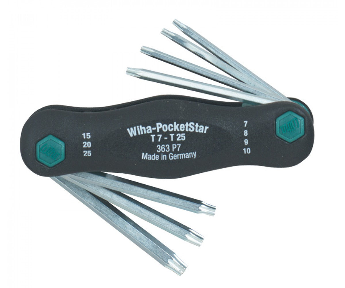 Wiha Tools 36396 7-Piece TORX® PocketStar Fold Out Set – Haus of Tools