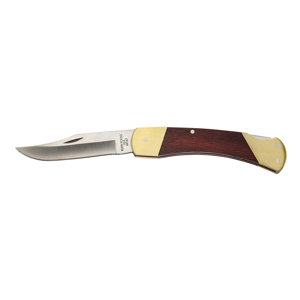 Klein Tools 3 in. Stainless Steel Stainless Steel Pocket Knife in