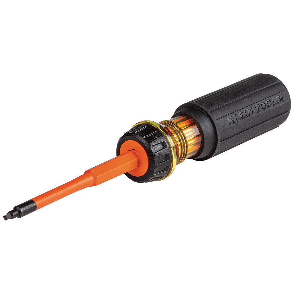 Klein Tools 32287 2-in-1 Insulated Flip-Blade Screwdriver, #1/#2
