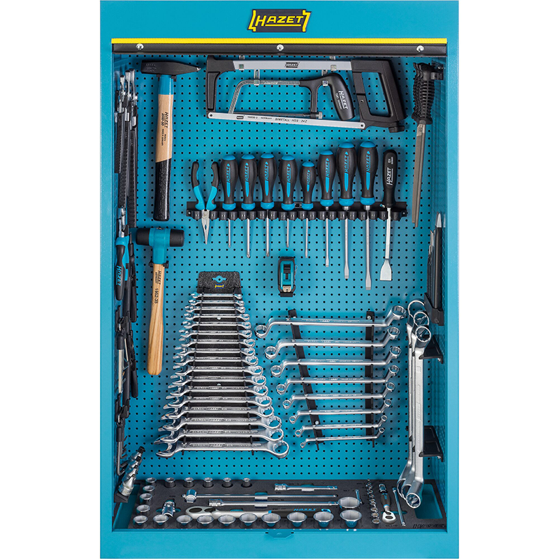 Hazet 111/116 Tool Cabinet with Assortment, 116 Pieces – Haus of Tools