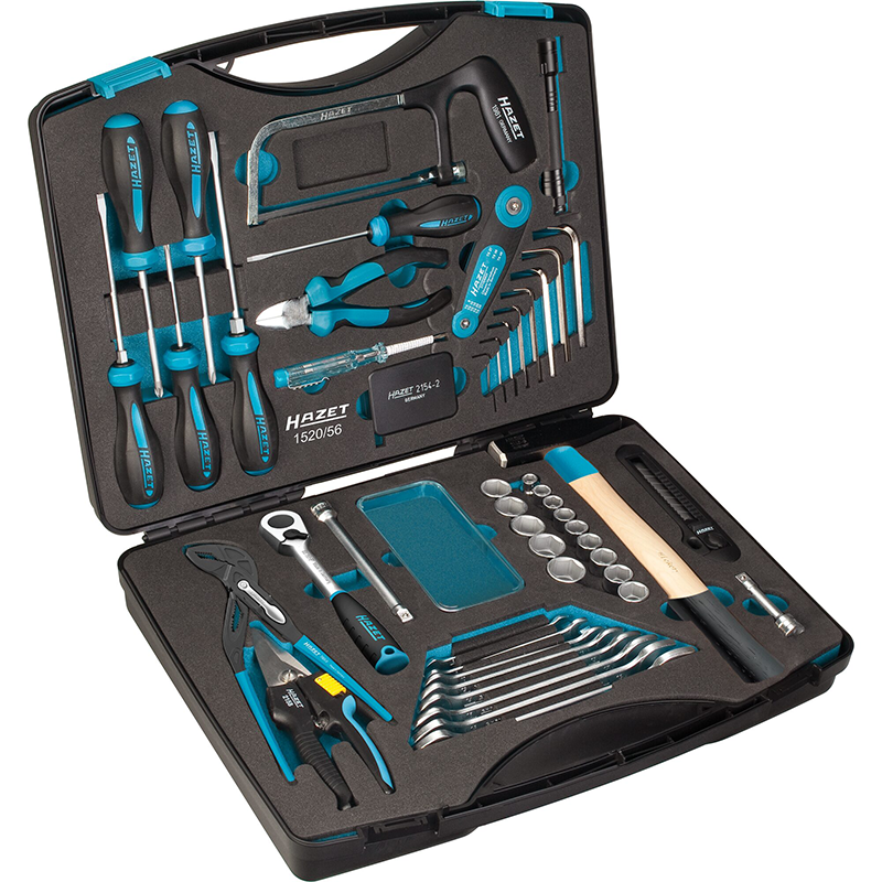 Hazet 1520/56 Tool Case, 56 Pieces – Haus of Tools