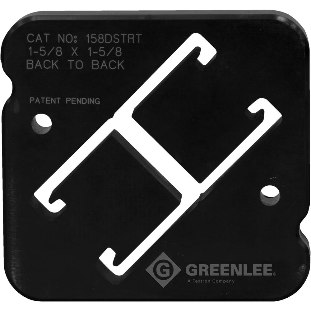 Greenlee 158DSTRT Double Strut Dies – Haus of Tools