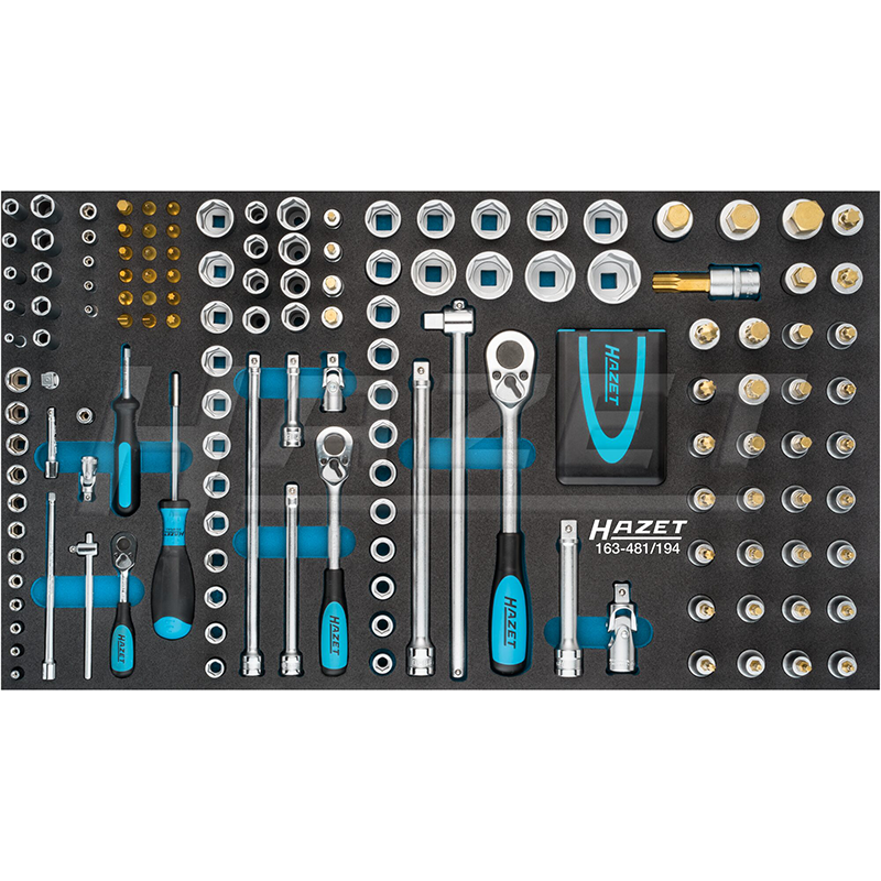 Hazet 163-481/194 Socket Set, 194 Pieces – Haus of Tools