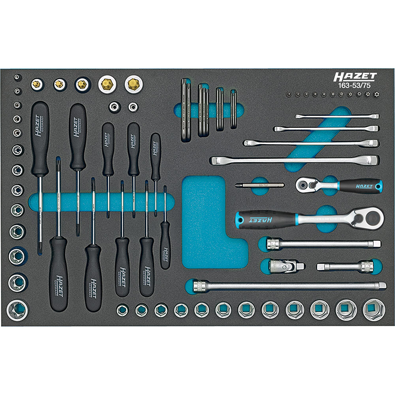 Hazet 163-53/75 Socket Set ∙ TORX® Double Box-End Wrenches