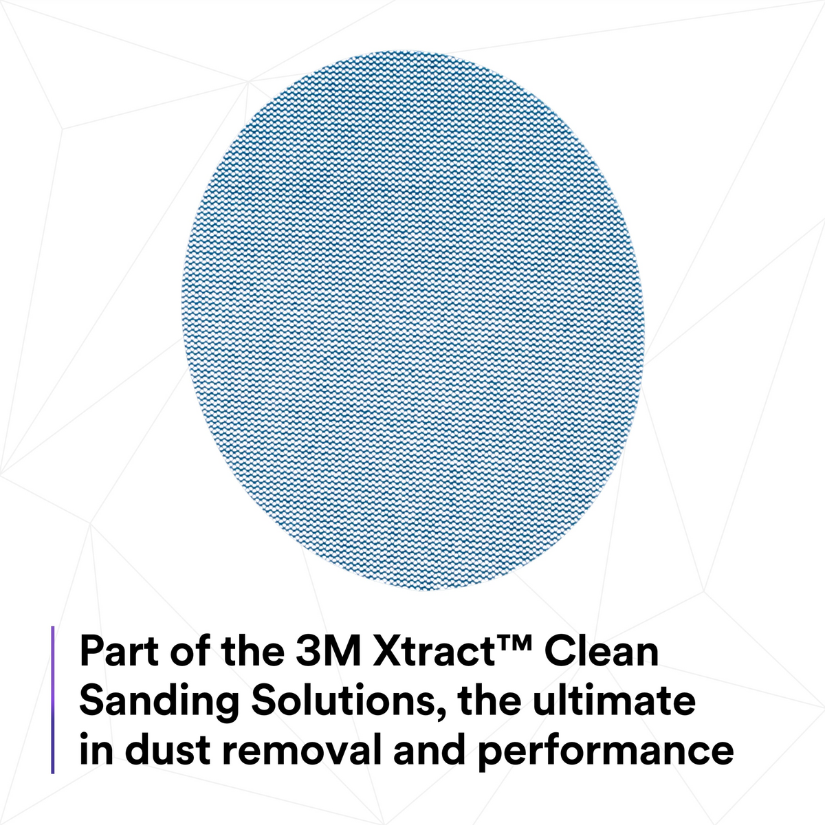 3M Xtract – Disque De Ponçage Maille 310W – Grain 220+ – Diamètre 125 Mm – Pour Extraction Poussière (>95%) – Dos Auto-agrippant – Lot De 50