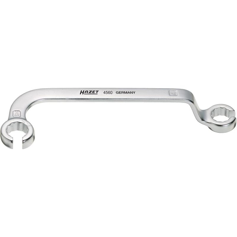 Hazet 4560 Injection Line Wrench, 12-Point Profile, 17 x 17 mm