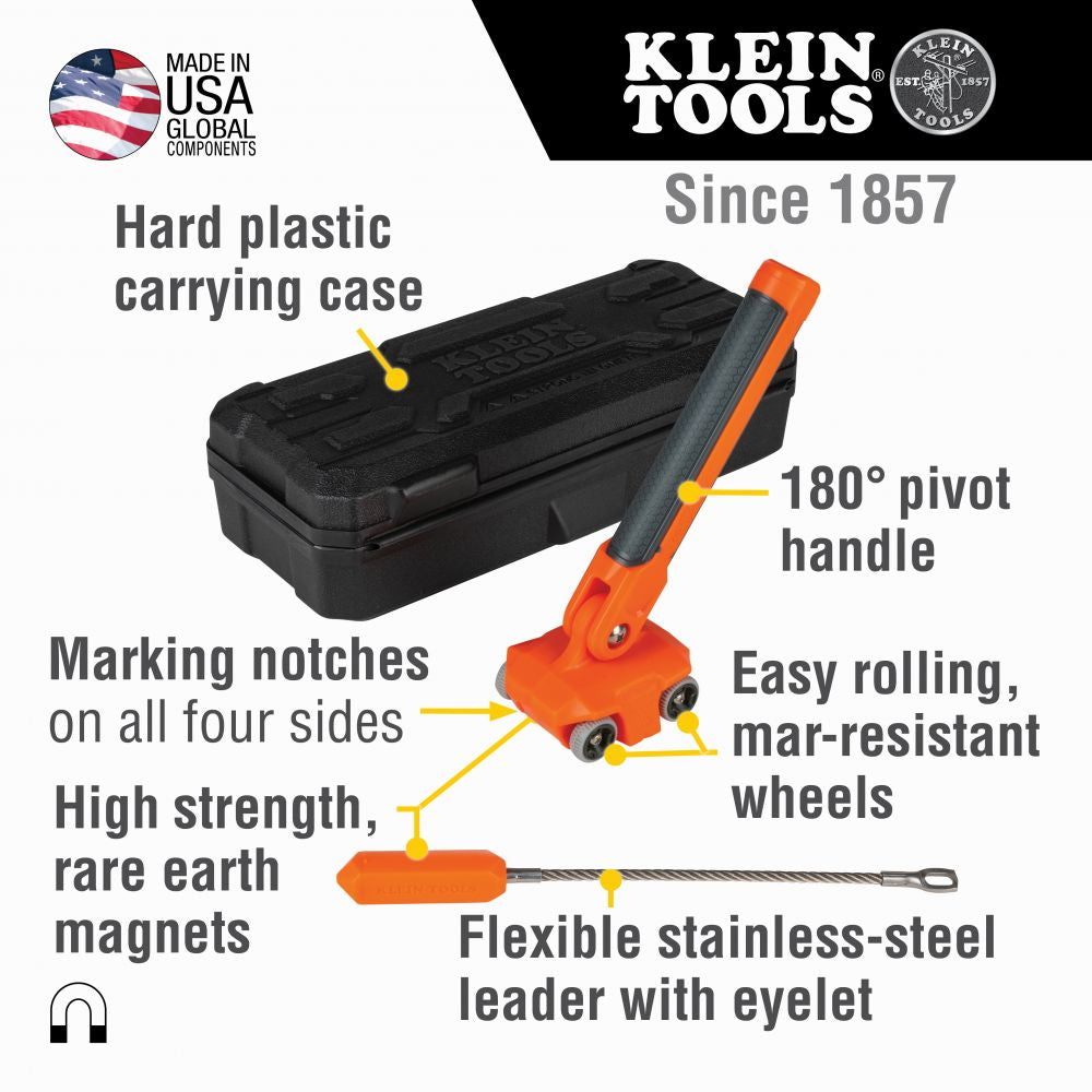Klein Tools Poly Pull Line with Orange Tracer 6500-Foot