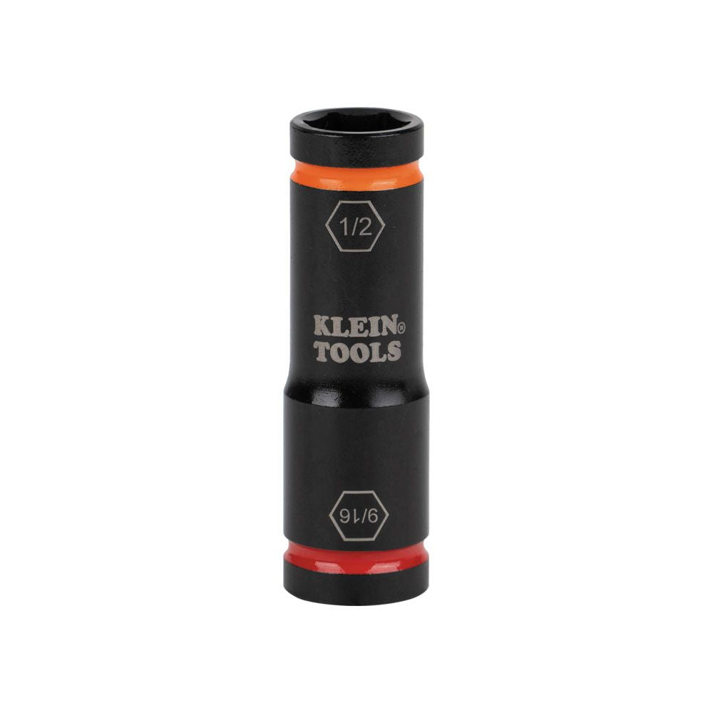 Klein Tools 66076 Flip Impact Socket, 9/16 and 1/2-Inch – Haus of