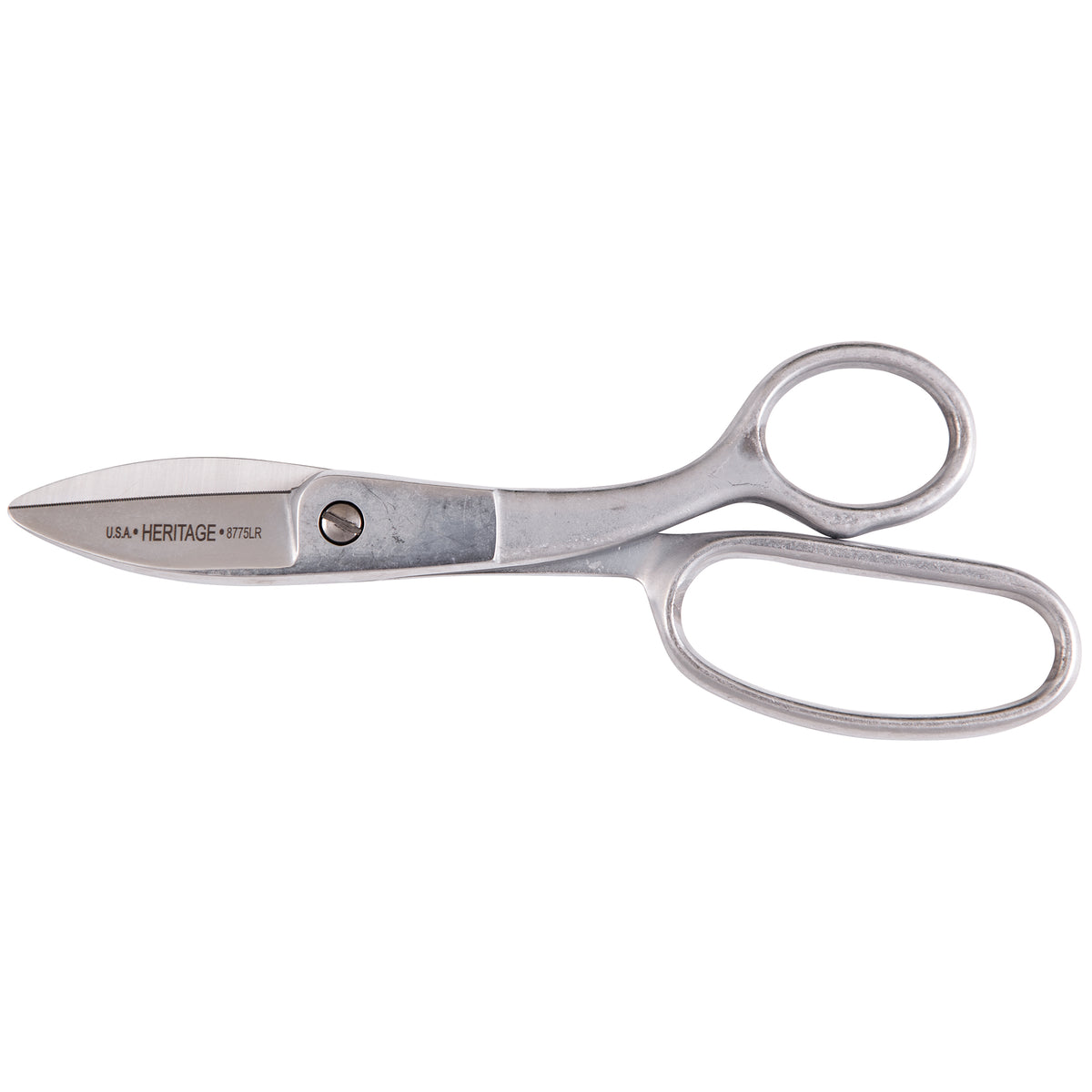 Heritage Cutlery 718LRC Heavy Duty Carpet Shear – 8-5/8" Large Ring Curved