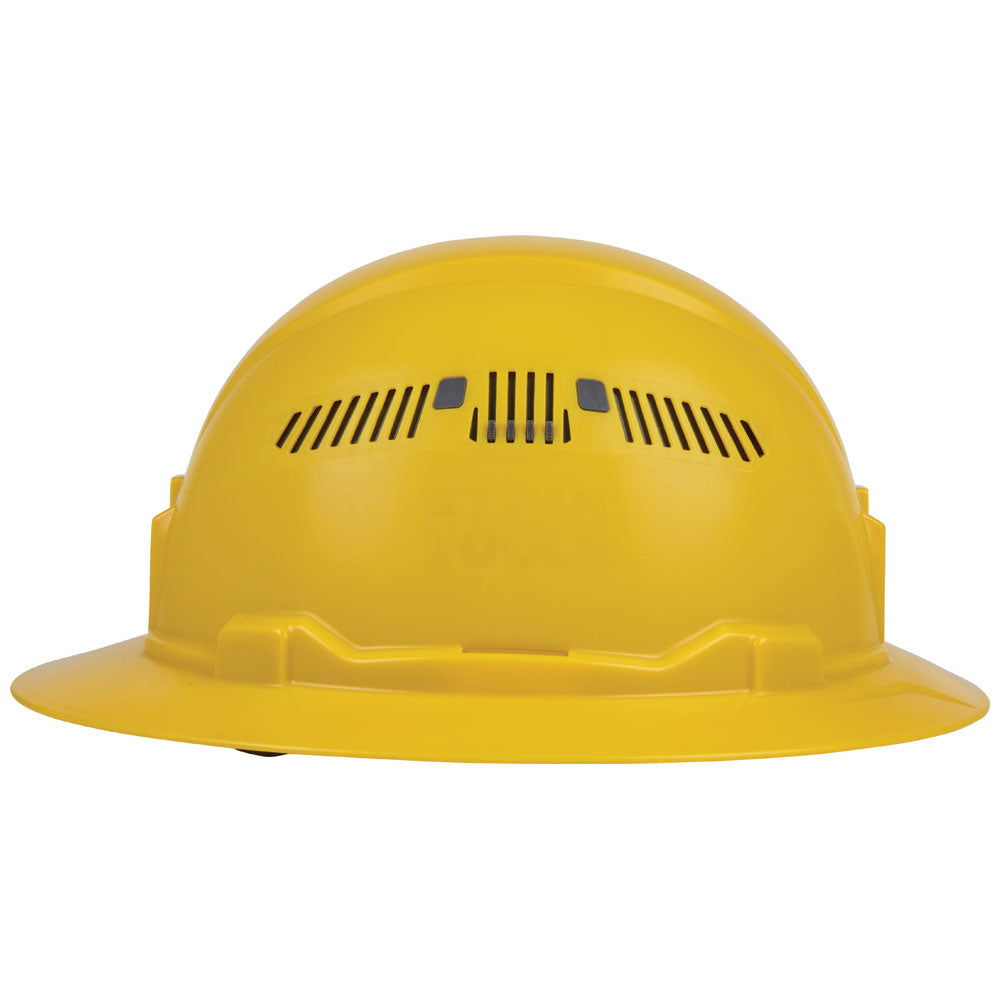 Klein Tools 60262 Hard Hat, Vented, Full Brim, Yellow – Haus of Tools