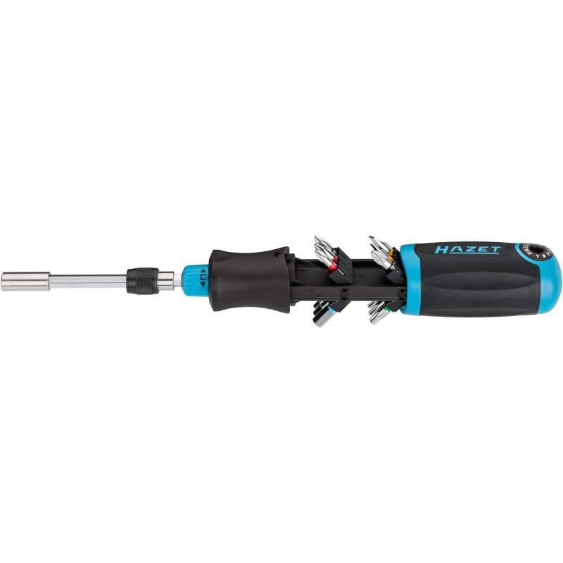 Hazet 810R-3 Ratcheting Bit Screwdriver, 250mm, 13 Pieces – Haus