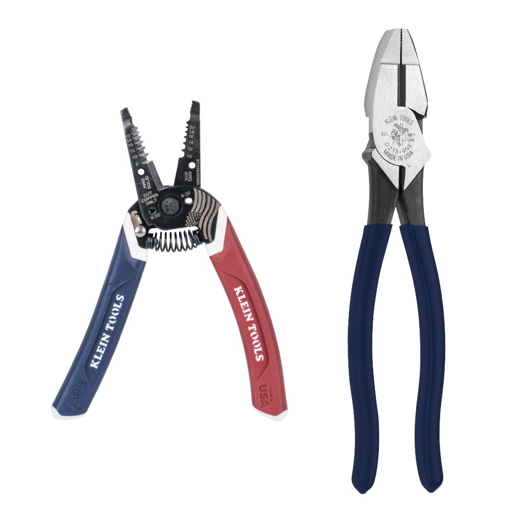 abc style　クリーク Klein Tools 94155 American Legacy Lineman Pliers and Klein-Kurve