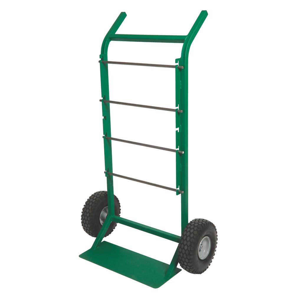 Greenlee 911 Large Capacity Wire Reel Cart - Green for sale online