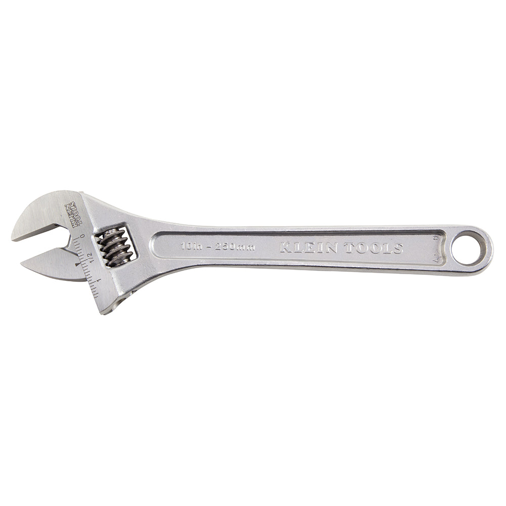 Klein Tools Reversible Jaw/Adjustable Pipe Wrench, 10 in. D86930