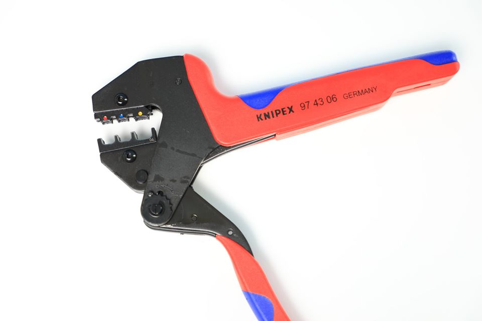 Knipex 97 43 06 Crimp System Pliers with fixed crimping dies