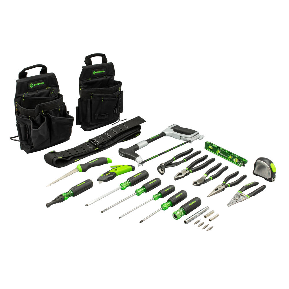 Greenlee GA-17KIT 17-Piece Tool Kit – Haus of Tools