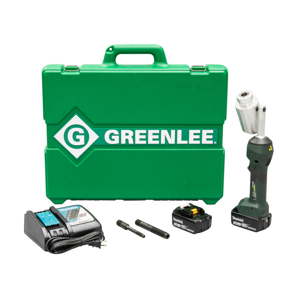 Greenlee LS100X11A Intelli-PUNCH™ Driver, Draw Studs, Batteries