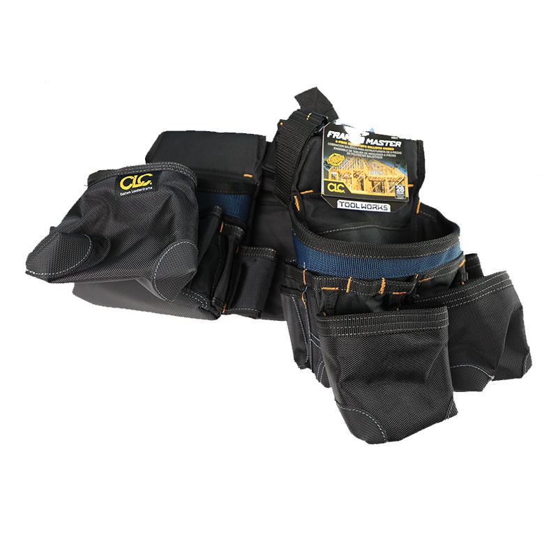 4 Piece Carpenter's Ballistic Combo Tool Belt 