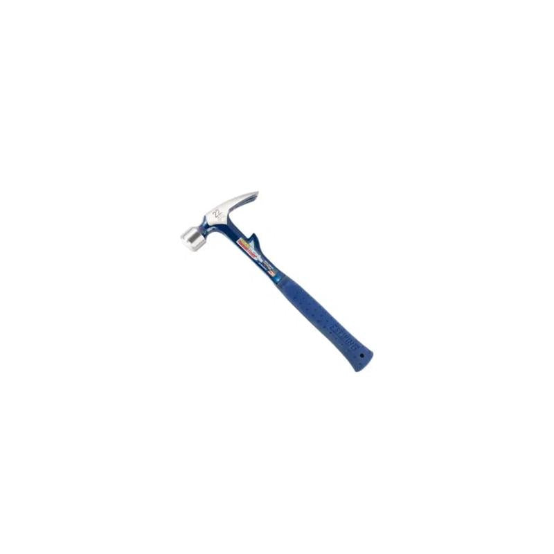 Estwing E6-24TM 24oz 16 Gemalen Gezicht Hammertooth Hamer met Vinyl Shock Reduction Grip, Blauw