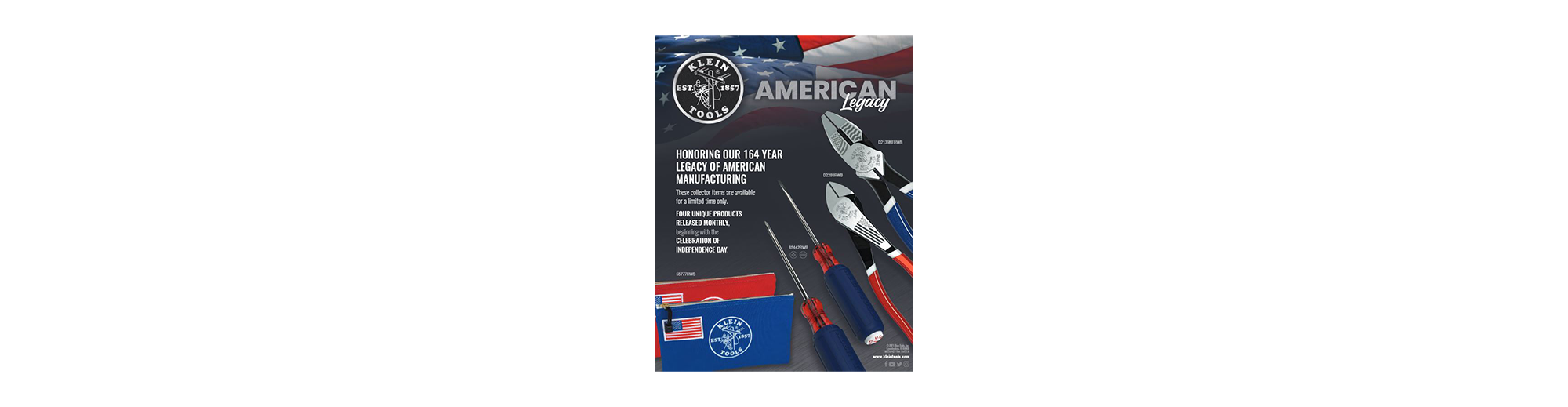 KLEIN TOOLS AMERICAN LEGACY LIMITED EDITION SET