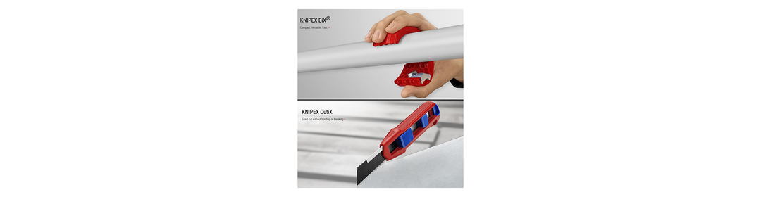 New Knipex Tools for 2021:  BiX and CutiX