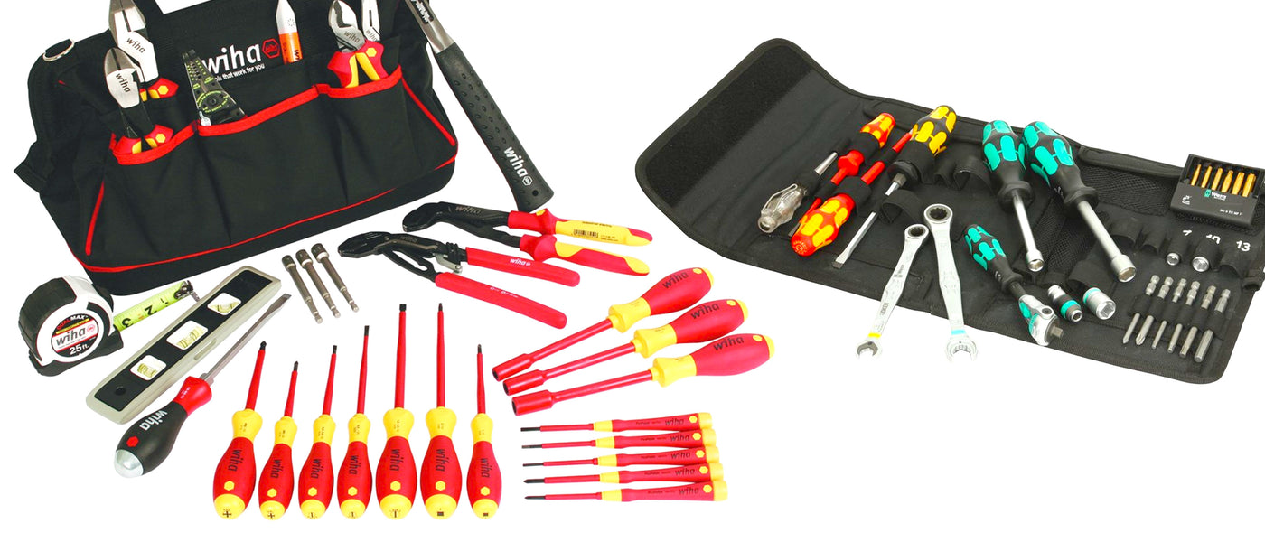30 Piece Wiha RedStripe TECH PAC Tool Kit