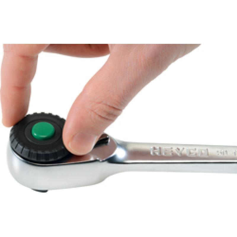 Heyco 00025010583 1/4 Inch Reversible ratchet Varicat, 72 Teeth