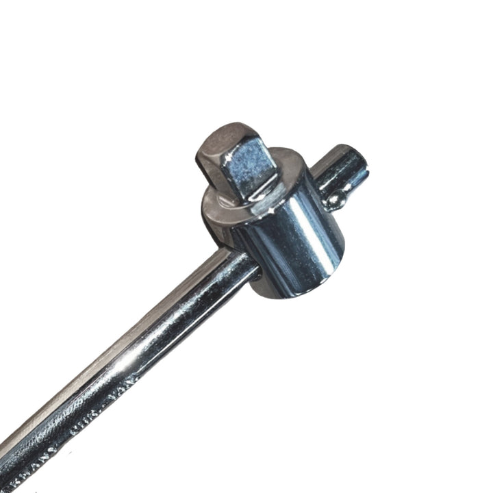 Heyco 00025030083 1/4 Inch Sliding T-Handle Ratchet, 114 mm