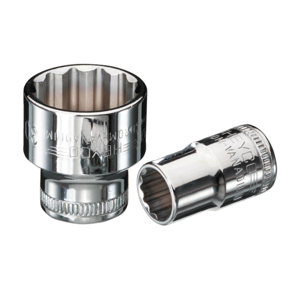 Heyco 00050001583 Socket 1/2 Inch Drive 12 Point 15mm – Haus of Tools