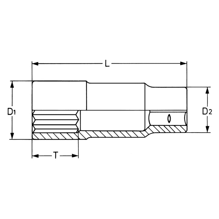 Heyco 00050192782 Socket Drive 1/2 Inch 27mm