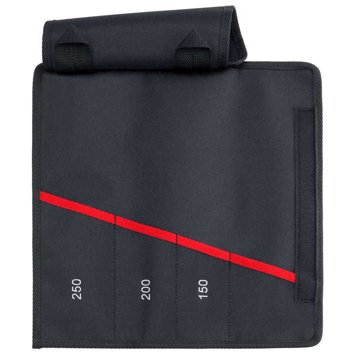 Knipex 00 19 61 V01 TwinGrip Plastic Dipped Pliers Set and Tool Roll, 6", 8" and 10"